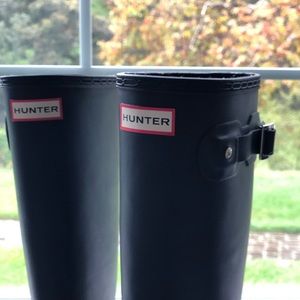 Hunter rain boots